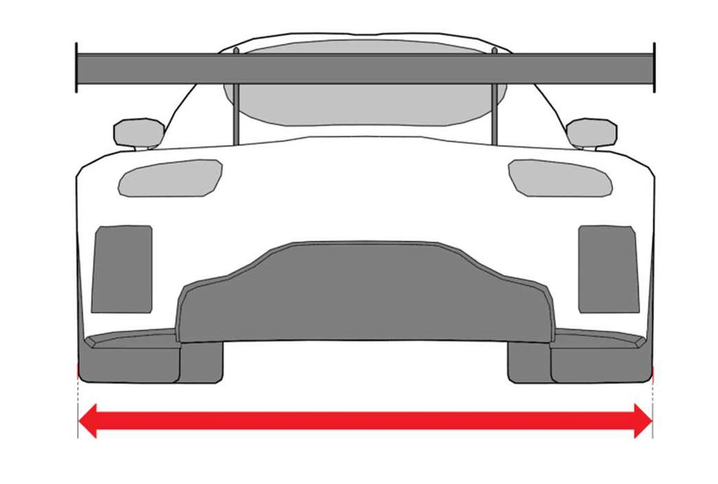 zewnątrz w mm z tolerancją ± 10 mm ( min 0, max 200 mm ) CHASSIS nadwozie Rollcage type rodzaj klatki 1 - gdy klatka jest standardowa, nie