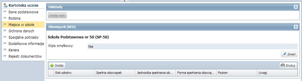 Prowadzenie księgi ewidencji dzieci i księgi uczniów 39 Ćwiczenie 11.