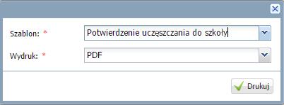 Sporządzanie wydruków 53 8. Kliknij przycisk Drukuj. Ćwiczenie 2. Tworzenie i edytowanie szablonu Aby utworzyć nowy szablon, wykorzystaj te szablony, które są dostępne w systemie.