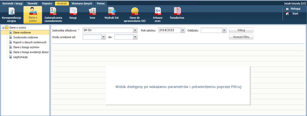 Sporządzanie wydruków 57 3.