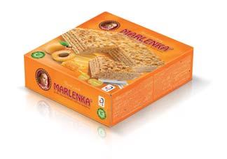 Torty miodowe MARLENKA Waga: 800 g Ilość sztuk w opakowaniu zbiorczym: 6 Tort miodowy Tort miodowy Cytrynowy tort MARLENKA z orzeszkami MARLENKA s