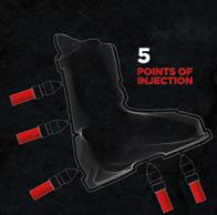 KG (1/2 PAIR) 2,440 SHELL POLYETHER CUFF POLYETHER LINER WORLD CUP RACING FIT HEEL PIECES FIS NORMS Need to be ground RBH9240 ZC - WHITE 23.5-29.