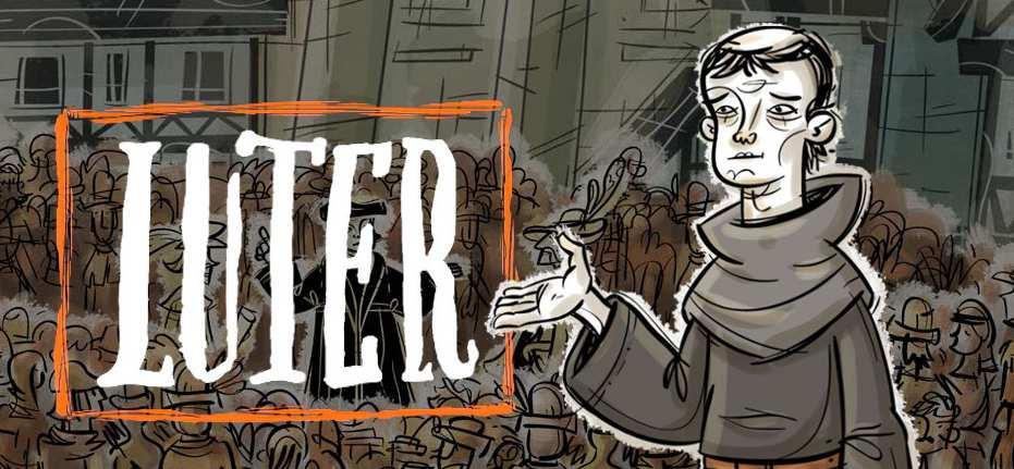 Kącik dla dzieci Życie Marcina Lutra" to węgierski