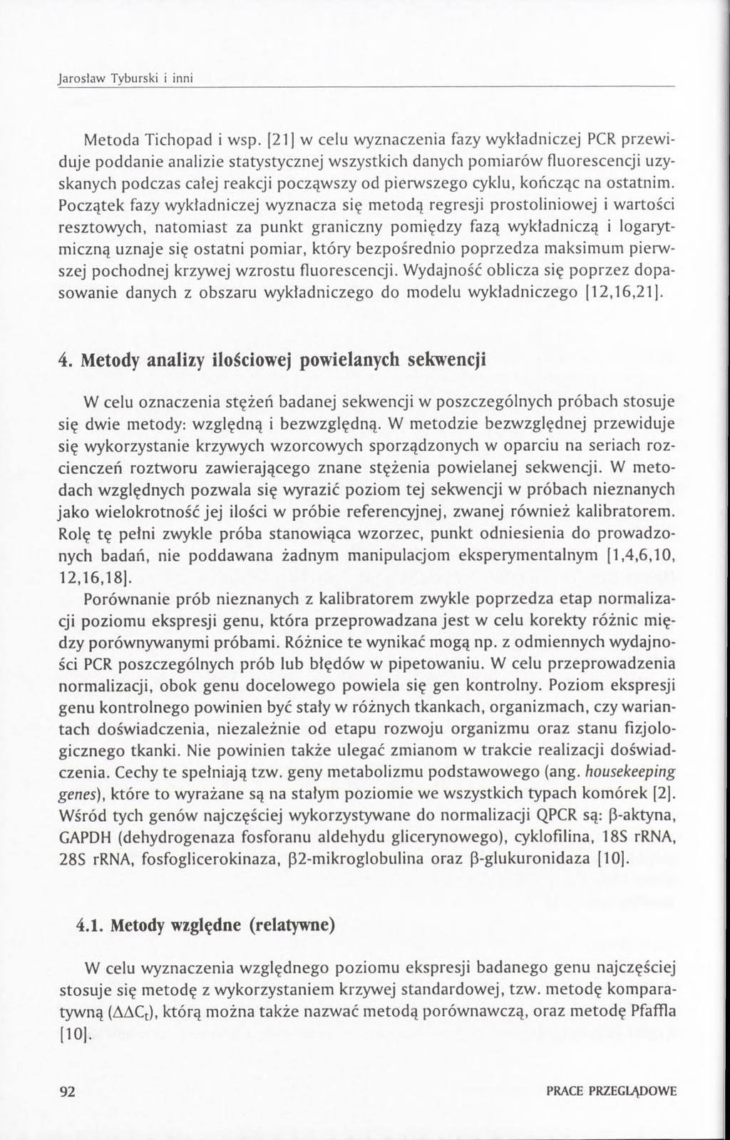 Jarosław Tyburski i inni Metoda Tichopad i wsp.