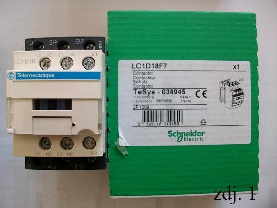 LC1D25F7 3P AC3-25A 2) stycznik