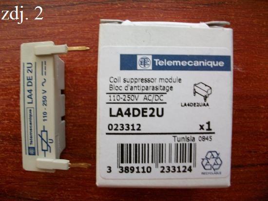 1)  LA4DE2U pprzep. Cewki 110.