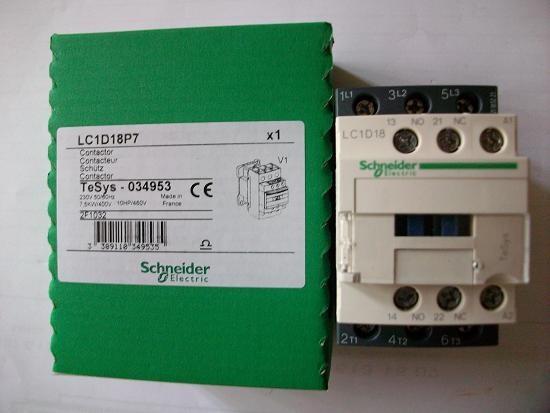 LC1D18P7 3P AC3-18A NZ+NO 230V