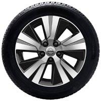 24 I KOŁA ZIMOWE VOLVO KOŁA ZIMOWE VOLVO I 25 VOLVO S60/V60 VOLVO S60/V60 16" 5-Spoke Black 215/60 R16 WERSJA WYPOSAŻENIA: 32259090 1) Nokian, WR D4 H