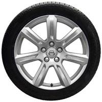 34 I KOŁA ZIMOWE VOLVO KOŁA ZIMOWE VOLVO I 35 VOLVO S90/V90 VOLVO S90/V90 17" 7-Spoke Silver 225/55 R17 WERSJA