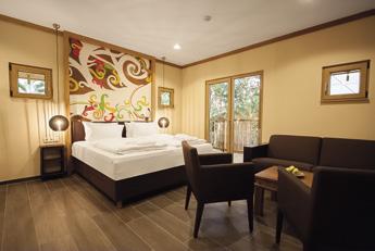 Bungalowów Tropikalnych lub Premium przez pokoje typu Komfort, Premium