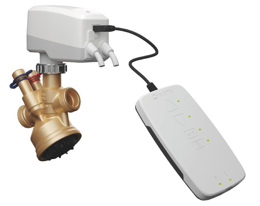 TA-Slider + TA-Modulator Zawór PIBCV dla regulacji
