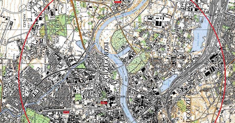 Załącznik nr 7 Mapa w skali 1:25000