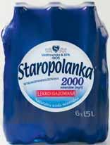 3,33/l 9 99 6-pak Woda mineralna 0,33 l 4,21/l 1 39 Napój 1,5 l 1,99/l 2 99 0,4 l 9,48/l 3 79 Napój