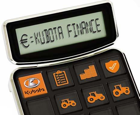 Bez względu na wybór pożyczki lub leasingu oferta Kubota Finance to bezpieczeństwo podejmowanych inwestycji i pewność wyboru najlepszej oferty.