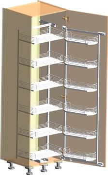 Montageanleitung Kompletny zestaw Tandem Side musi zawierać następujące elementy: Mounting Instructions 1. rama z prowadnicą http://support.kesseboehmer.de/tandem-side 2.