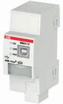 ABB i-bus KNX USB/S 1.2 Interfejs USB Opis produktu Interfejs ABB i-bus KNX USB, USB/S 1.