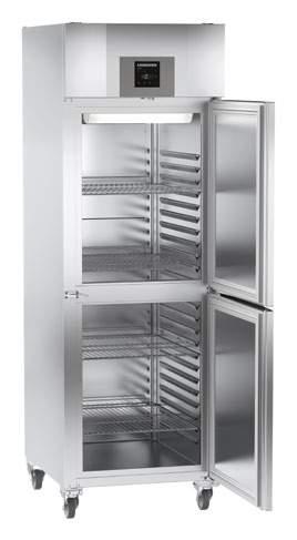 MODEL GGP 6577 3399 szafa mroźnicza WYMIARY W MM (W/S/G) 2120/700/838 596/464 ZUŻ. ENERGII 24h / KLASA ENERG.