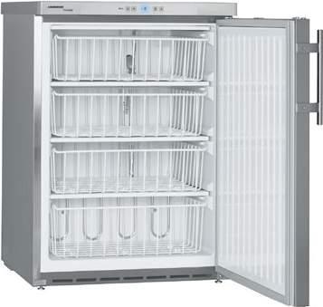 Zamrażarki z możliwością zabudowy pod blat GWARANCJA MODEL GGU 1550 3349 PLN zamrażarka do zabudowy pod blat LATA WYMIARY W MM (W/S/G) 830 / 600 /