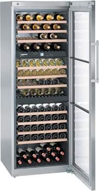 MODEL WTes 5872 15999 PLN ze strefami temperatur WYMIARY W MM (W/S/G) 1920 / 700 / 742 578 / 496 l MAX. LICZBA BUTELEK 178 ZUŻ.
