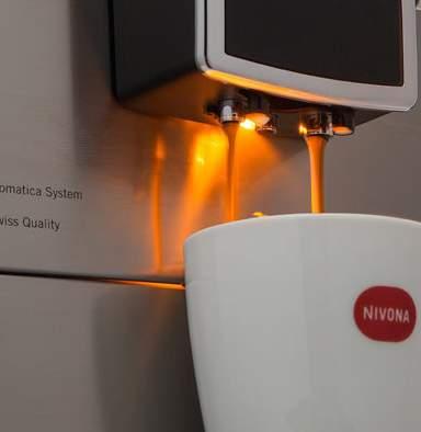 CafeRomatica 859 System wstępnego parzenia 5300 PLN System AROMATICA System Aroma Balance Wybór mocy kawy Jednoczesne przygotowanie 2 filiżanek kawy GWARANCJA LATA (3 profile) (5-stopniowy) Zmiana