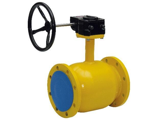 Ball Valves for gas installations with reduced