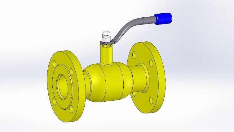 valves with gear DN 100-500 Flanged valves with