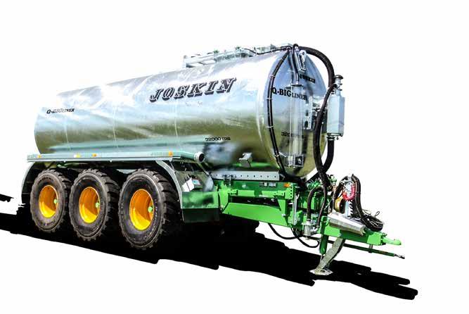 Q-BIGLINER Duża pojemność zwarta budowa STABILNOŚĆ I KOMFORT Model Q-BIGLINER jest seryjnie wyposażony w zawieszenie