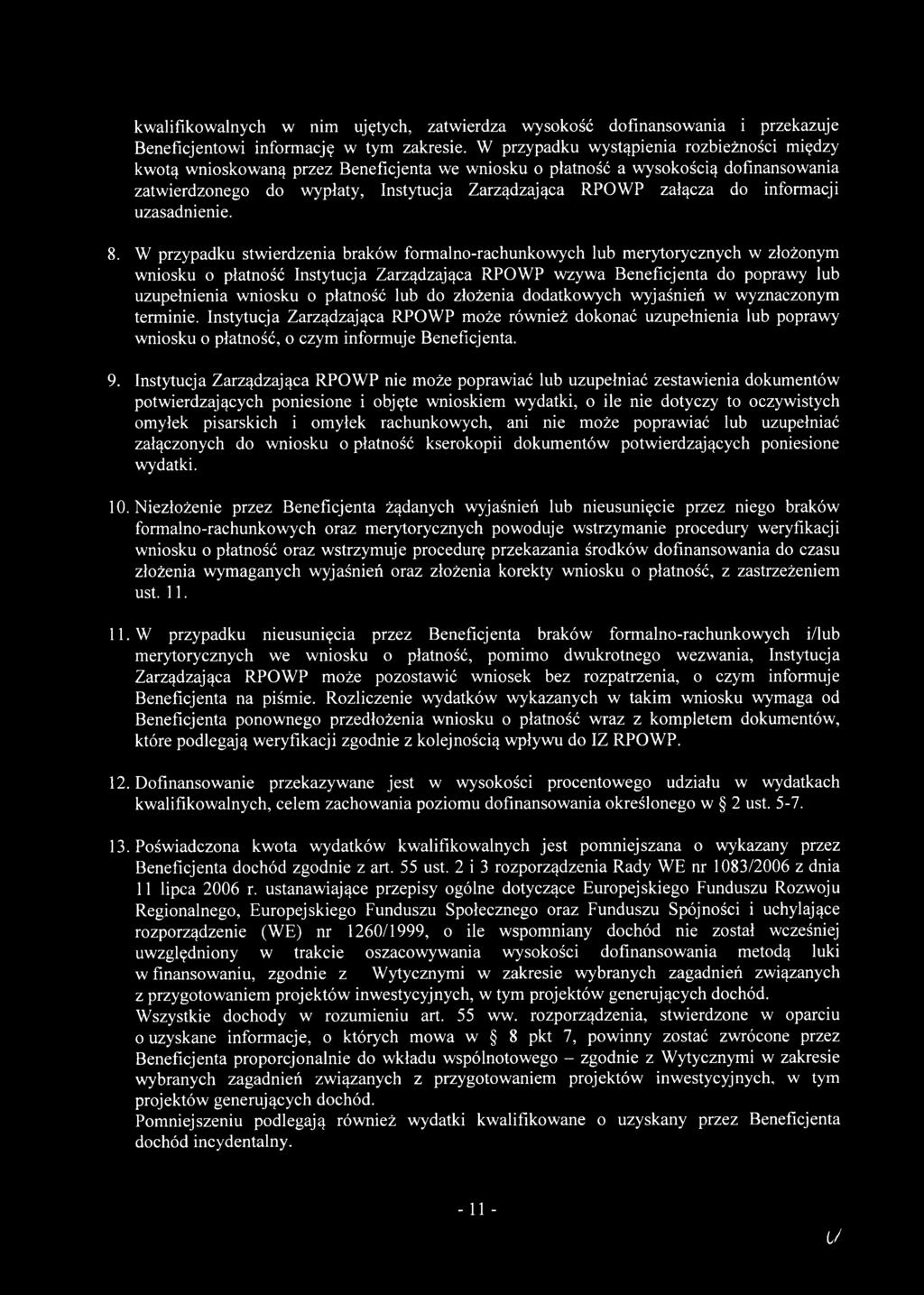 informacji uzasadnienie. 8.