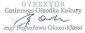 Zarządzenie Nr 2/2011 Dyrektora Gminnego Ośrodka Kultury w Nieporęcie z dnia 24 marca 2011 r.