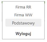 Klient wybiera profil, do którego chce mieć dostęp w danej chwili i kliknięciem myszki potwierdza wybór. Przełączanie profili odbywa się obrębie jednej sesji.