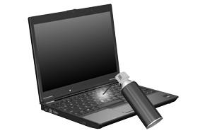 5 Czyszczenie płytki dotykowej TouchPad i klawiatury Brud i tłuszcz na płytce dotykowej TouchPad mogą uniemożliwiać prawidłowe sterowanie ruchem kursora na ekranie.