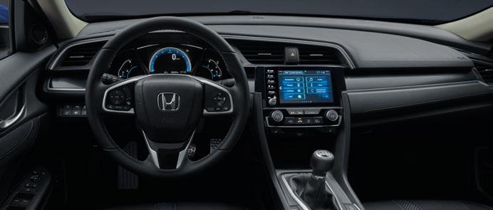 Elektryczny hamulec ręczny z układem automatycznego utrzymania hamulca Niebieskie podświetlenie wskaźników Dwustrefowa klimatyzacja automatyczna Automatyczne światła z czujnikiem zmroku Przednie