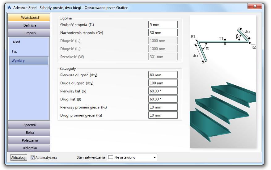 Stairs and Railings Designer Nowości Nowy graficzny interfejs użytkownika Stair Designer for 2020 posiada zaktualizowany graficzny interfejs użytkownika z