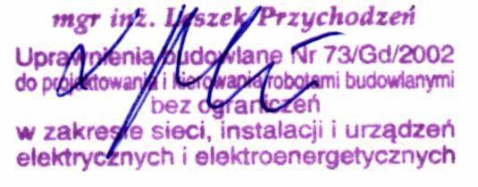 PROJEKT KONSTRUKCJI NO NEJ ELEKTROWNI ONECZNEJ. LABORATORIUM LINTE^2. INSTALACJA ODGROMOWA 1.5.
