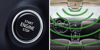 KESSY bezkluczykowy system obsługi samochodu z alarmem (z funkcją SAFE) 2 600 zł Funkcja SAFE uniemożliwia w zaryglowanym samochodzie otwieranie drzwi od wewnątrz oraz obsługę podnośników szyb nawet