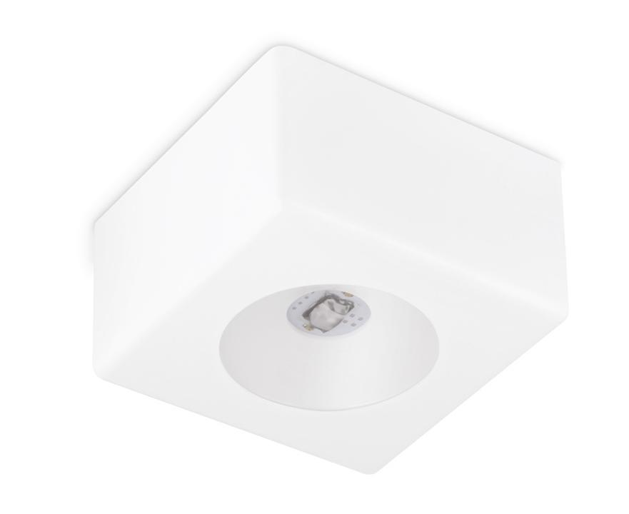 OPRAWY AWARYJNE DOŚWIETLAJĄCE ORBIT SU LED natynkowa IP 54 70 127 127 OBUDOWA Napięcie zasilania ST/AT/CT CB 230V AC 50 60Hz 230V AC 50 60Hz 80V 275V DC Materiał obudowy: poliwęglan Materiał klosza: