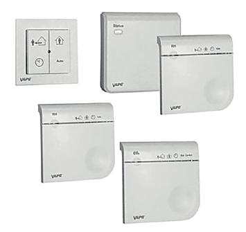 dwutlenku węgla Elementy systemu wentylacji mechanicznej VILPE ECo Ideal Wireless.