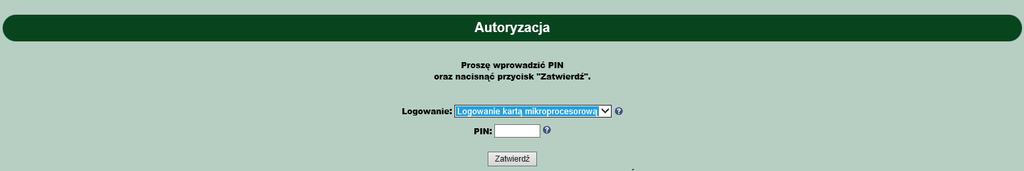 Umieszczenie karty mikroprocesorowej w czytniku (lub bezpośrednio w porcie USB wersja mini kart