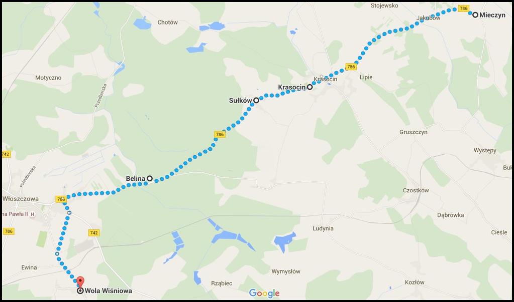 Mieczyn Wola Wiśniowa Kolejność grup:1.2.3. Liturgia: gr.1 Lp Plan Dnia: 09.08.2017r / Długość trasy: 24km Godzina 1 Mieczyn-pobudka 7.00 2 Wyjście 8.00 3 Odpoczynek I- Krasocin Msza Św. 10.00 9.