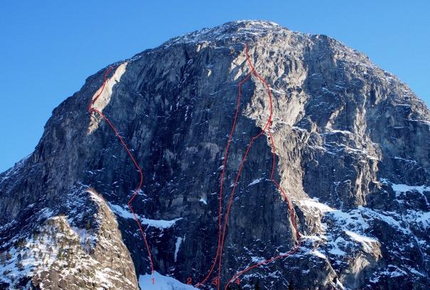 Józek Soszyński, Klub Wysokogórski Trójmiasto Gosia Jurewicz, Klub Wysokogórski Trójmiasto Sprawozdanie ze zgrupowania wspinaczkowego: Norwegia, zima 2018 Nasz zimowy wyjazd do Romsdalen odbył się w
