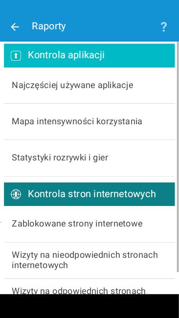 lub nacisnąć ikonę i, aby wyświetlić aplikację w sklepie Google Play.