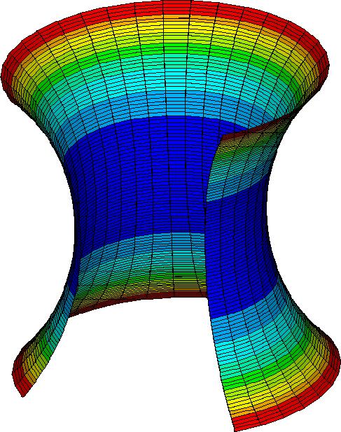 MN MX ( β 41, MPa 5 ( β 45 MPa 1 Naężenia łudnikwe: ANY 15. JAN 18 :47: PLOT NO. ELEMENT OLUTION TEP1 UB 1 TIME1 /EXPANDED MI18 (NOAVG TOP DMX.954 MN 41.47 MX 95.868 41.47 47.477 5.518 59.567 65.