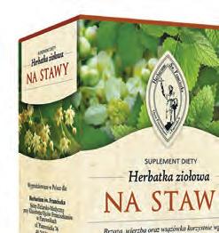 Herbarium św. Franciszka duże saszetki! duże saszetki! 16,90 Herbatka ziołowa Na ciśnienie 120 g (40 saszetek po 3 g) Kolendra, skrzyp, jemioła oraz głóg wpływają pozytywnie na układ sercowo-naczyniowy.