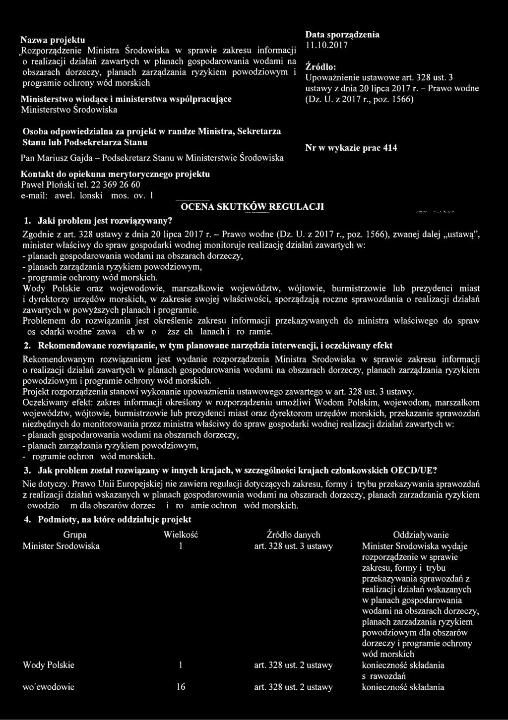 3 ustawy z dnia 20 lipca 2017 r. - Prawo wodne (Dz. U. z 2017 r., poz.