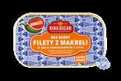 makreli w sosie teriyaki 170 g 1 4 55 Filety śledziowe w oleju z octem i cebulą 170 g 12-1 4 35 Filety z