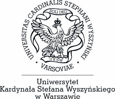 Współorganizatorzy: Uniwersytet Kardynała Stefana Wyszyńskiego w Warszawie