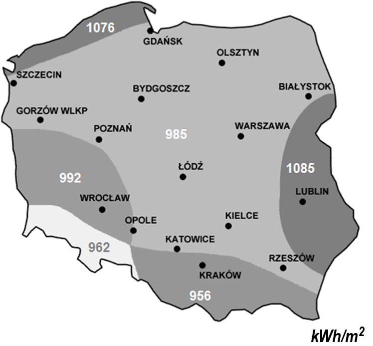 Zewnętrzna ochrona odgromowa: Systemy techniczne na dachu budynku (na przykład panele słoneczne, wentylacja lub anteny paraboliczne) musza być chronione zewnętrznym systemem ochrony odgromowej.
