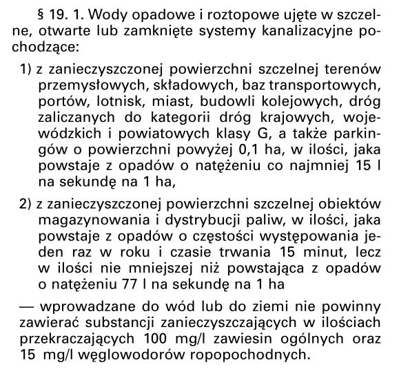 19 rozporządzenia MŚ z dnia 24 lipca 2006 r.