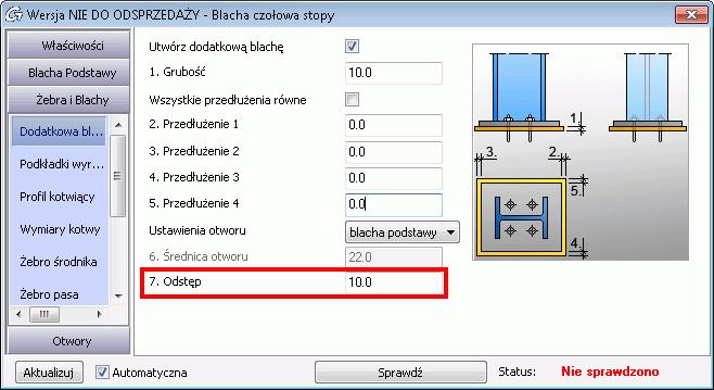 Połączenia 9: Usprawnienia w połączeniu blacha podstawy Advance Steel 2014 wprowadza nowe opcje w połączeniu