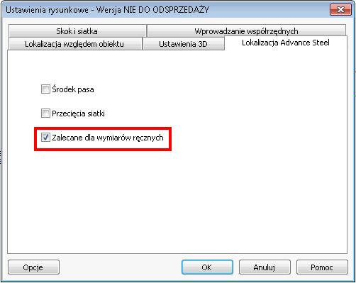 Rysunki 5: Usprawnione inteligentne wymiary Advance Steel 2014 usprawnia funkcjonalność "inteligentnych wymiarów".